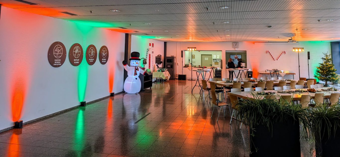 Weihnachtsfeier einer Firma 2024