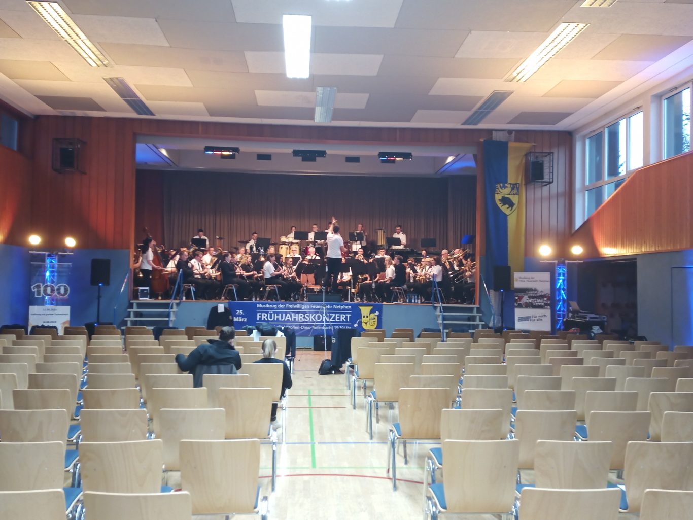 Technische Betreuung des Frühjarskonzerts des Musikzug der FFW Netphen